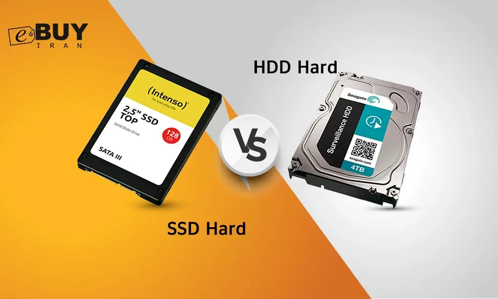 تفاوت هارد ssd , Hdd چیست؟