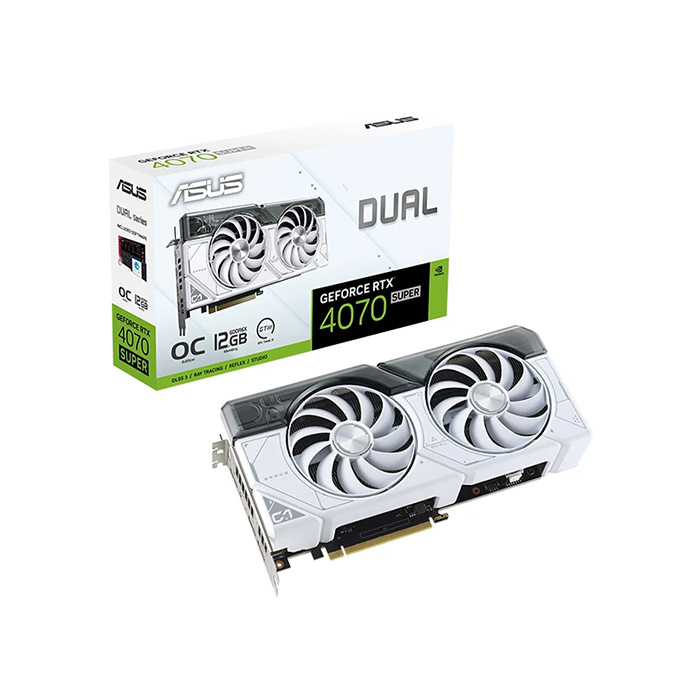 DUAL GeForce RTX 4070 SUPER White OC Edition