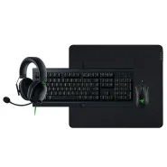 باندل گیمینگ هدست و کیبورد و موس و موس پد ریزرRAZER Power Up Bundle V2